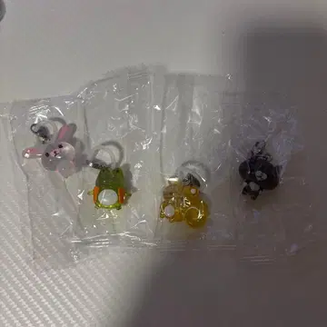 토끼 모피 메지루시 액세서리