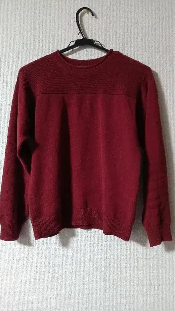 MHL. 코튼 울 니트 풀오버.