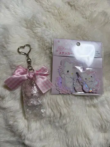 산리오 챠미 키티 시크릿 키링