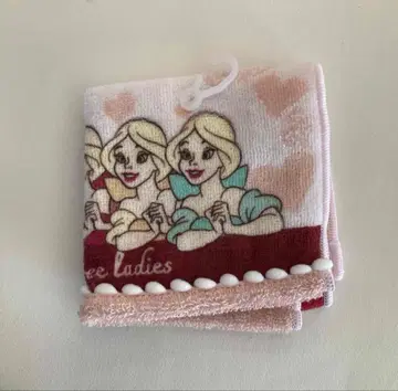 디즈니 미녀와 야수 3인조 손수건