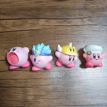 커비 피규어 4개 세트
