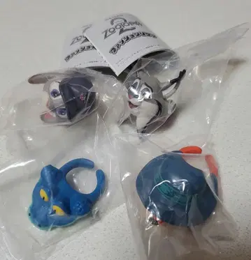 주토피아2 패션 반지 세미 컴플리트 4종