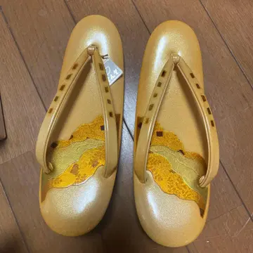 골드 컬러 무늬 조리 텐구야 신사이바시 (요)