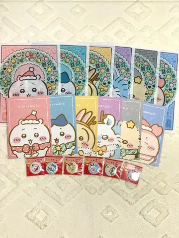 치이카와 세븐일레븐 노트 클리어 파일 캔 거울