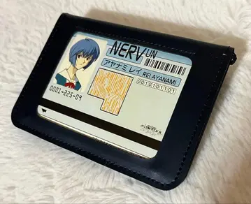에반게리온 한정판 레트로 NERV ID 패스 케이스 아야나미 레이 에바