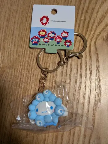 오사카 간사이 엑스포 입체 마스코트 파스텔 컬러 키링 [ 시나몬 롤 ]