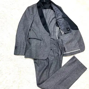 컨디션 최상! 실크 [SUIT SELECT] 턱시도 수트 셋업! 그레이
