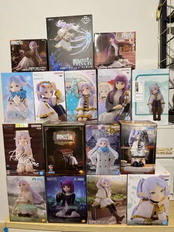 장송의 프리렌 피규어 묶음 판매 16개