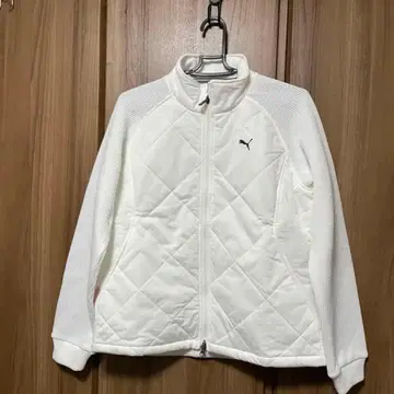 새상품급 PUMA 골프웨어 블루종 여성 충전솜 하이브리드 M 사이즈