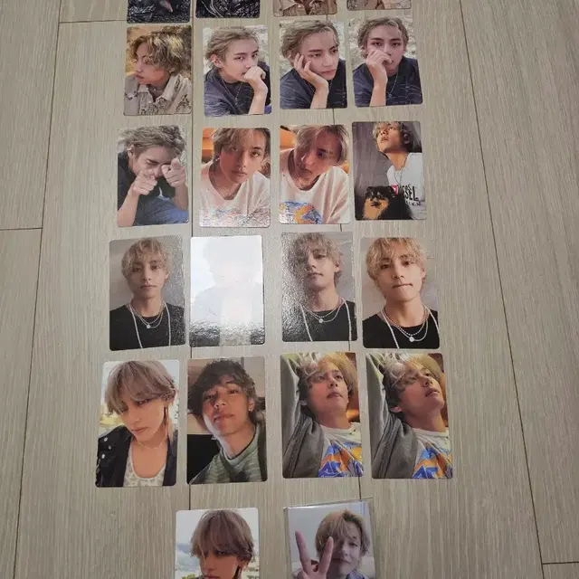 방탄소년단 BTS 뷔 포토카드 특전포함 일괄양도