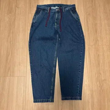 tbob 배기 데님 벌룬 팬츠 초와이드