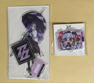 젠 제로 비비안 GIGO 아크릴 스탠드 아크링 키링