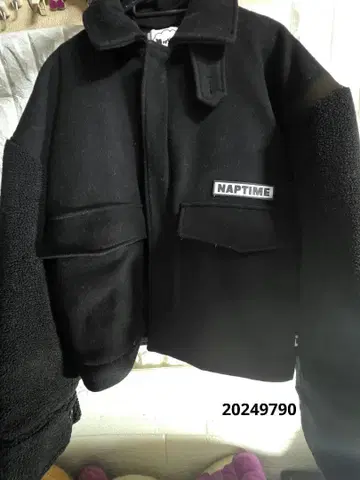 니시지마 타카히로 Nissy naptime 보아 플리스 자켓 블랙