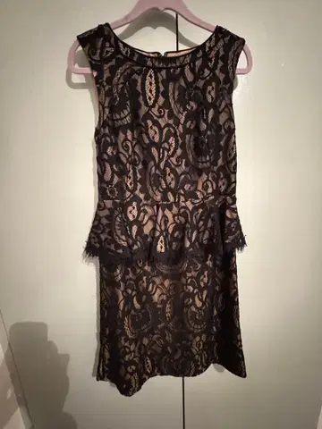 nanette lepore 레이스 슬리브리스 미니 원피스 4