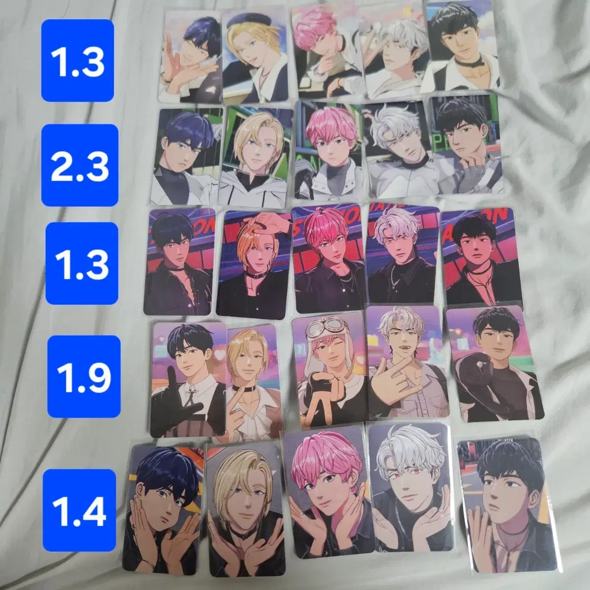 PLAVE unreleased photocard set