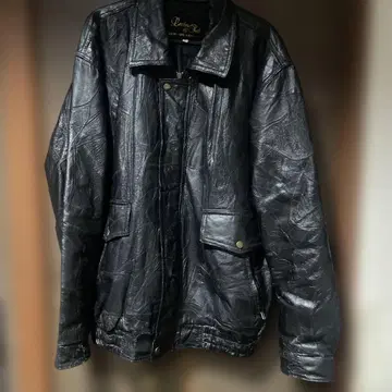 Leather & Soul 블랙 가죽 자켓