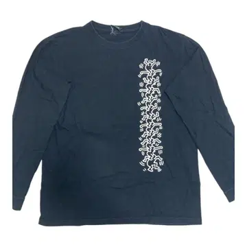 THRASHER 긴팔 티셔츠 블랙