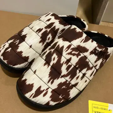 슬립온 카우 브라운 24cm~25.5cm