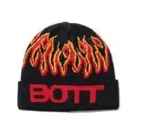 BoTT Flame Beanie Black 비니