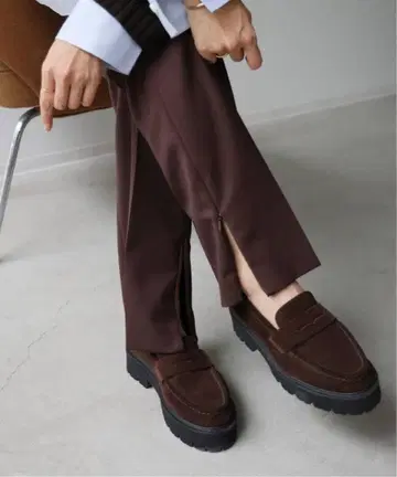 CAMINANDO/카미난도 두즈엠 별주 스웨이드 로퍼 7