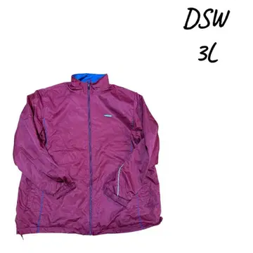 DSW 버건디 나일론 자켓 3L