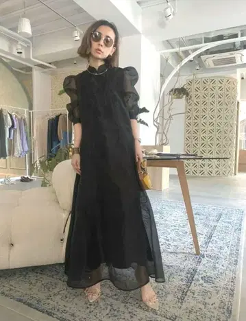 MEDI FOREST EMBROIDERY DRESS ameri