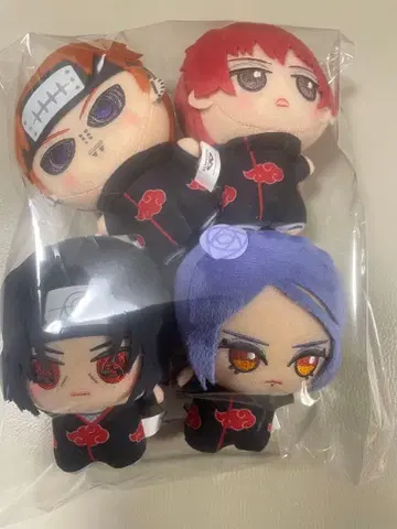 NARUTO 돌풍전 SD 인형 vol.2 4종 세미 컴프 세트 나루토