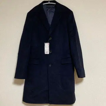 미사용 새상품 택 포함 UNIQLO 유니클로 울 캐시미어 체스터 코트 S
