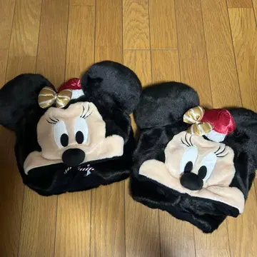 TDL 디즈니 크리스마스 산타 팬 캡 미니 세트