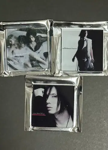 Acid Black Cherry 아크릴 마그넷 A 3개 세트