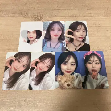 NMIXX 혜원 Fe3o4 Break 트레이딩 카드 7장 세트