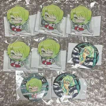 럭키독 복권 아크릴 스탠드 캔뱃지 베르나르도 세트