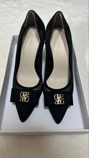 RANDA 펌프스 블랙 22.0cm