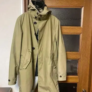 SATURDAYS NYC 후드 부착 모즈 코트 XS