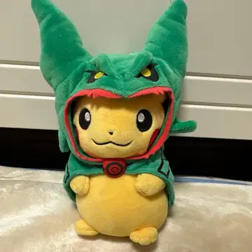 피카츄 레쿠자 후드 봉제 인형 약 25cm