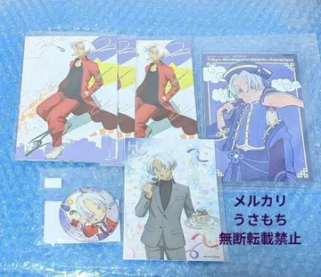 도쿄 리벤저스 쿠로카와 이자나 엽서 브로마이드 캔뱃지