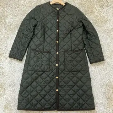 트래디셔널 웨더웨어 ARKLEY LONG 퀼팅 코트