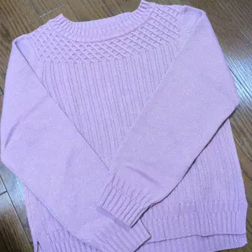 [리플렉트] 긴팔 리브 편직 스웨터