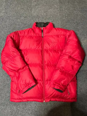 90s/L.L.Bean 리버서블 다운 자켓 레드/블랙