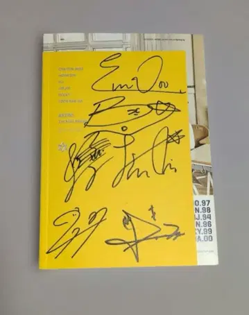 ASTRO 1st Mini Album Spring Up 사인 친필 포함