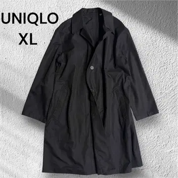 새상품급 UNIQLO U 남성용 스텐카라 코트 XL 블랙 빅