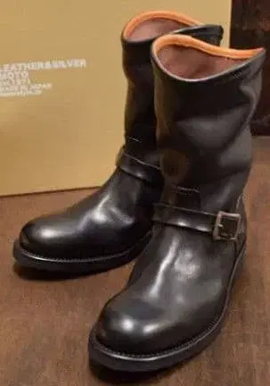 MOTO 엔지니어 부츠 size.1 BLACK 정가 71,500엔 일본제