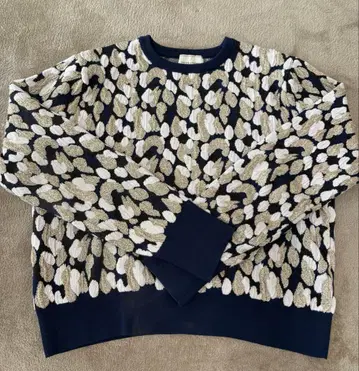 unitedarrows 라메 자카드 니트