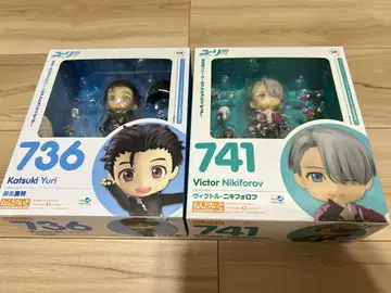 유리!!! on ICE 넨도로이드 피규어 2종 세트