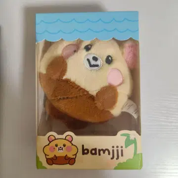 밤찌 봉제 인형 곰 박스입