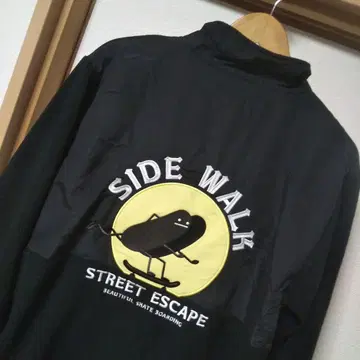 고품질 그라니프 뷰티풀 섀도우 플리스 나일론 블루종 블랙