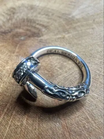 [ DEAL DESIGN ] 게이트 네일 반지 실버925