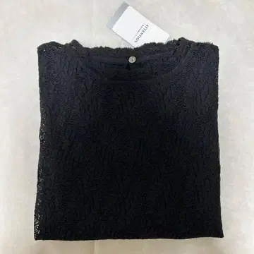 이에나 리프 레이스 블라우스