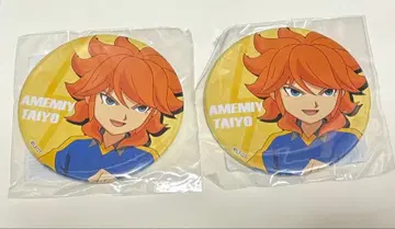 이나즈마 일레븐 GO 아메미야 태양 캔뱃지 2개 세트