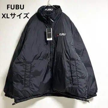 택 포함 새상품 FUBU 리버서블 패딩 자켓 블랙 XL
